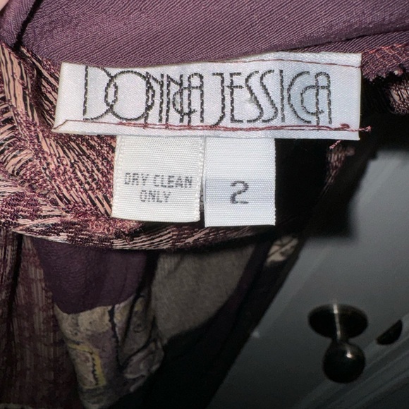 Bohemian Donna Jessica Merlot Patchwork Maxi Tank Dress Size 2 - Picture 10 of 14